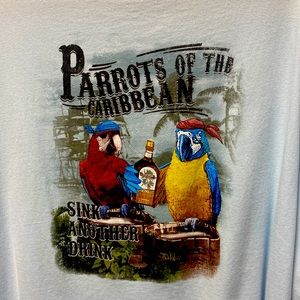 Caribbean t shirt Mens short sleeve